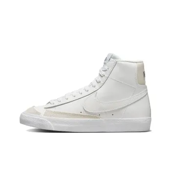 Nike Blazer Mid 77 Wear-resistant And Lightweight Mid-Top Skateboard Shoes GS Ecru