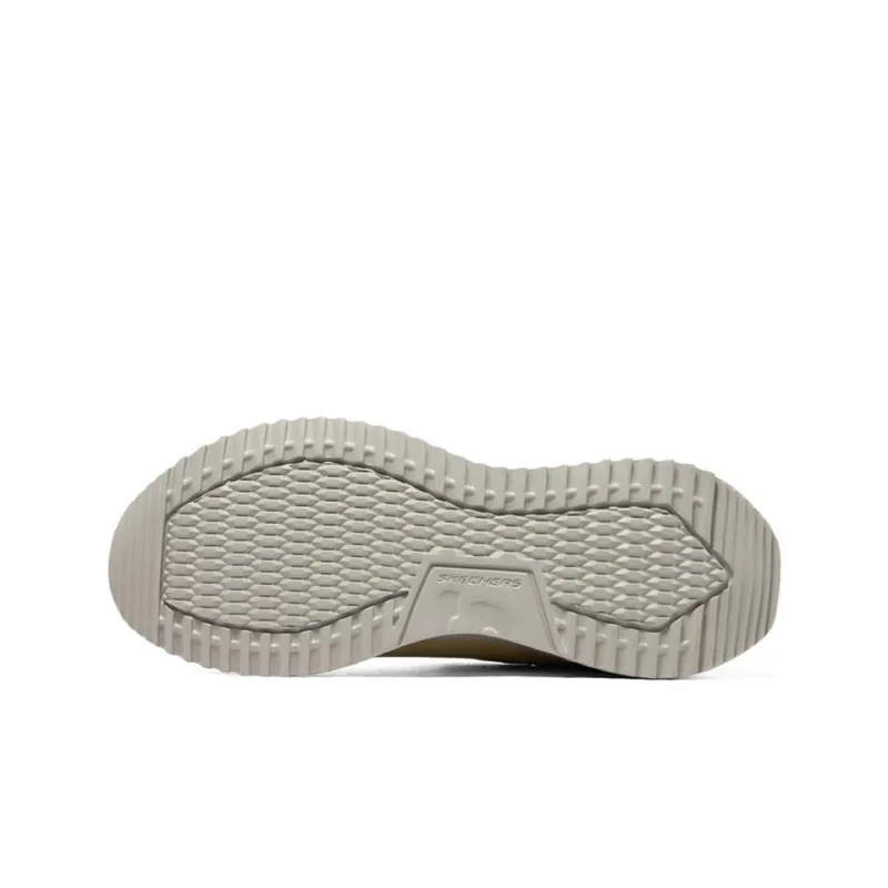 Skechers Matera 2.0 Cushioning Breathable Lightweight Low-Top Casual Shoes Men's White Khaki-4