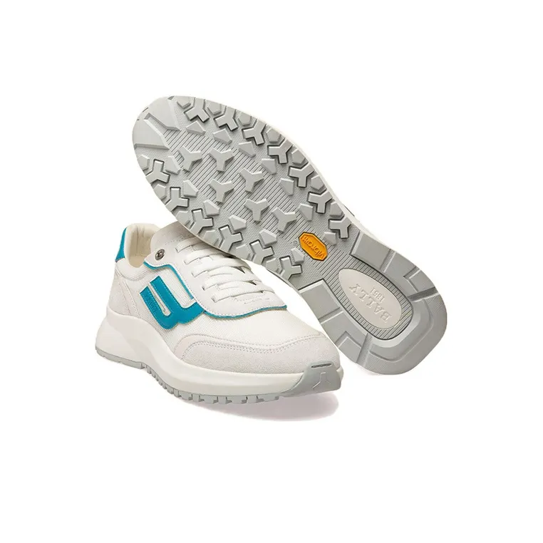 BALLY Leather Sneakers White-4