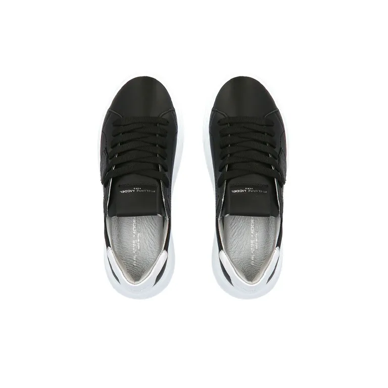 PHILIPPE MODEL Paris Side Logo Patch Sneakers-2