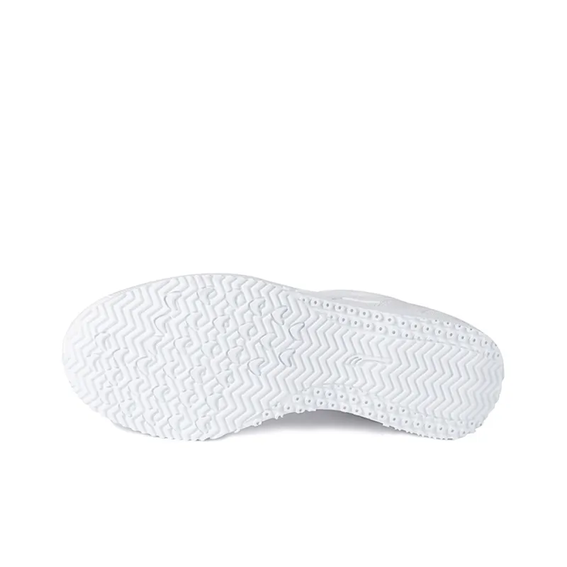 DO WIN Shock Absorbers Slip Resistant, Abrasion Resistant, Breathable Low Top Running Shoes Unisex White-4