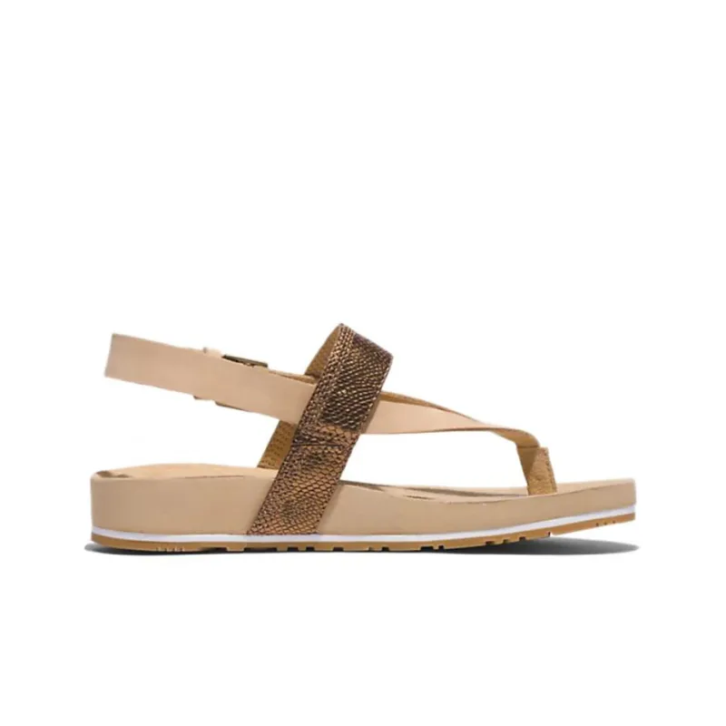 Timberland Malibu Waves Beach Sandals Women's Brown-1