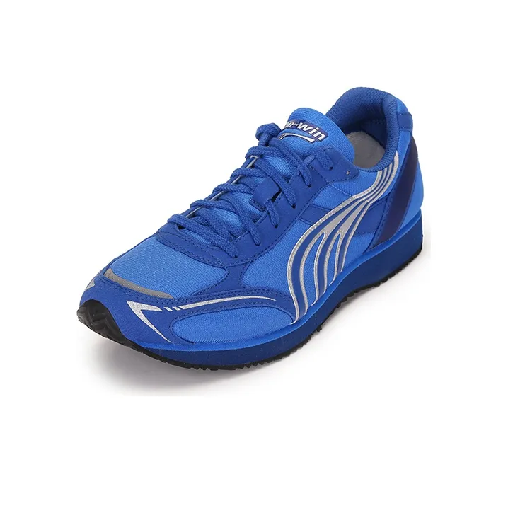 DO WIN Cushioned Slip Resistant Abrasion Resistant Breathable Low Top Running Shoes Unisex Royal Blue-1