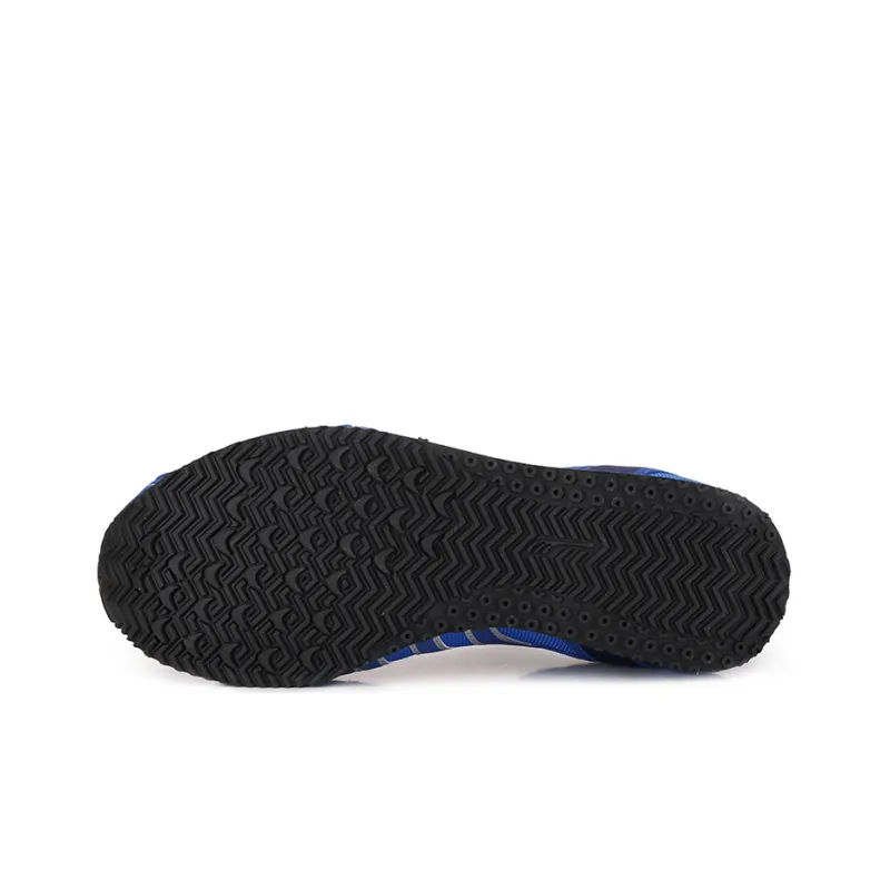 DO WIN Cushioned Slip Resistant Abrasion Resistant Breathable Low Top Running Shoes Unisex Royal Blue-4