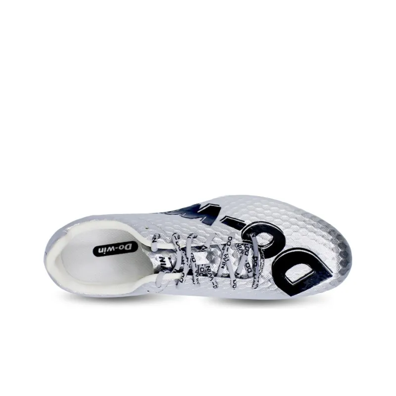 DO WIN Breathable Low Top Running Shoes Unisex Silver-3