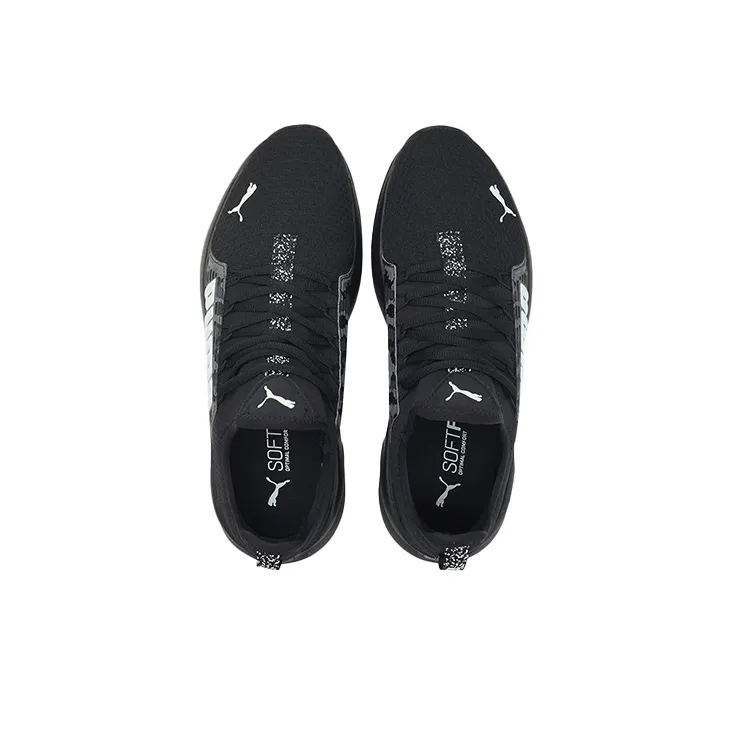 PUMA Softride Premier Slip-On Cushioning Anti-Slip Wear-Resistant Breathability Mid-Top Running Shoes Men's Black-2