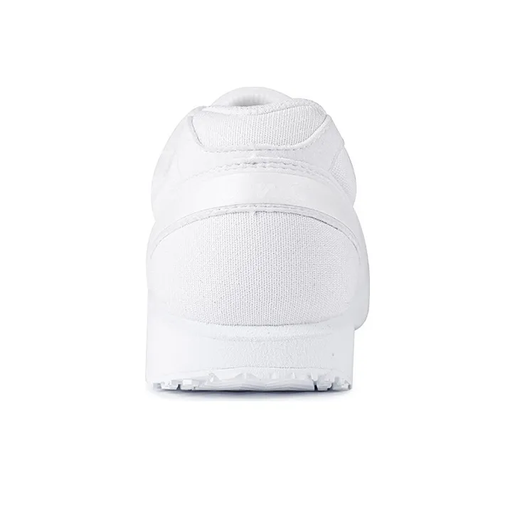 DO WIN Shock Absorbers Slip Resistant, Abrasion Resistant, Breathable Low Top Running Shoes Unisex White-2