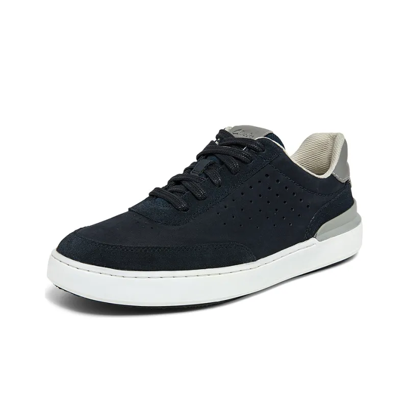 clarks CourtLite Tor Leather Sneakers-1