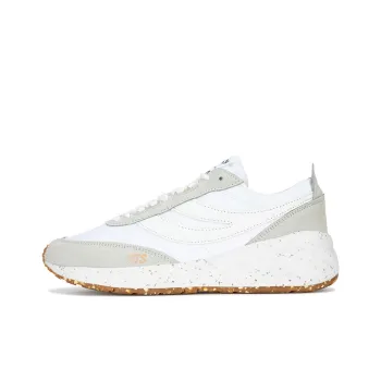 SUPERGA Abrasion-Resistant Low-Top Running Shoes Unisex White