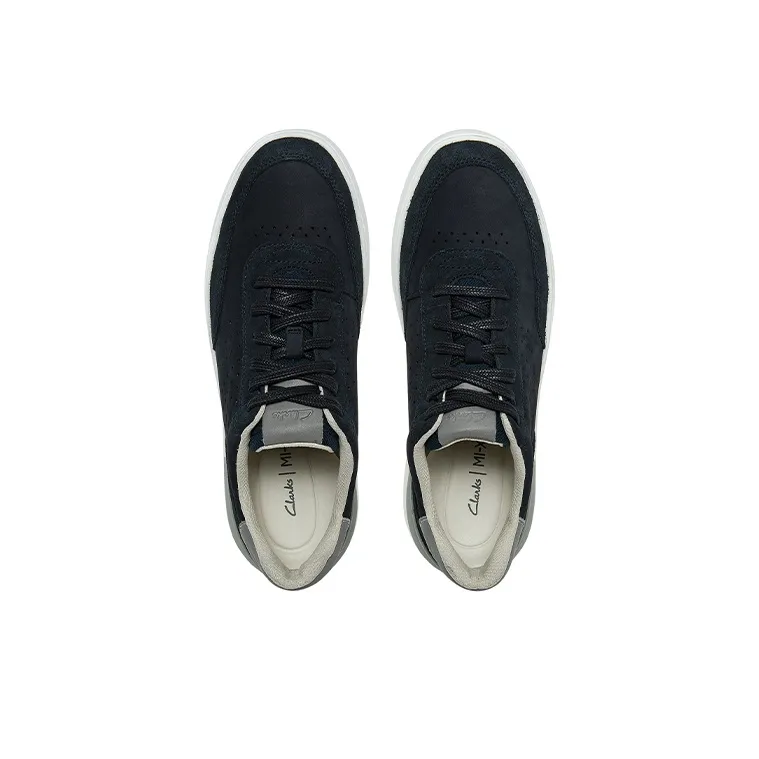 clarks CourtLite Tor Leather Sneakers-2