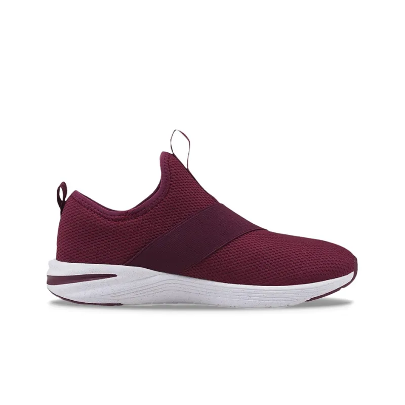 PUMA Better Foam Prowl Cushioned Anti-Slip Wear-Resistant Breathable Lightweight Low-Top Running Shoes Women's Burgundy-1