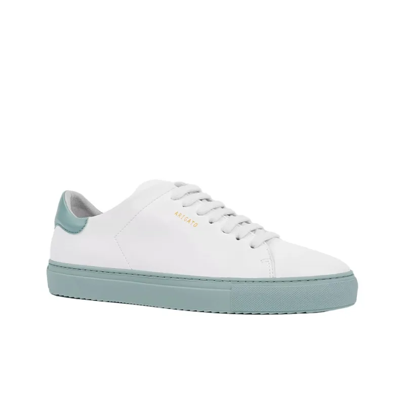 Axel Arigato Skateboard Shoes Women's Low Top White Blue-1
