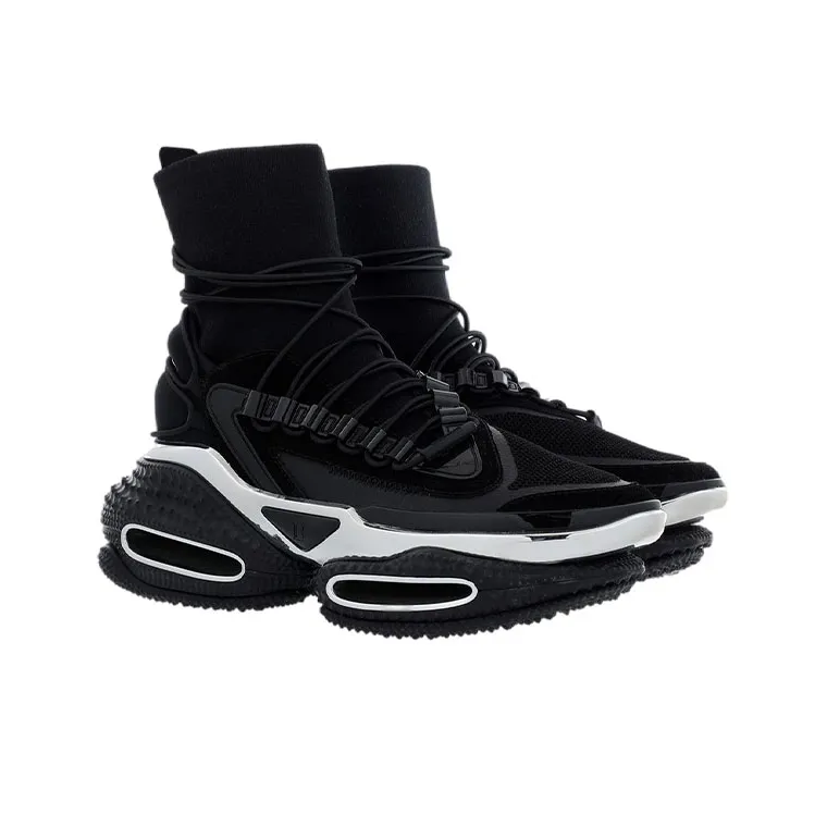 BALMAIN B Bold Chunky Sneakers Men's Black-1