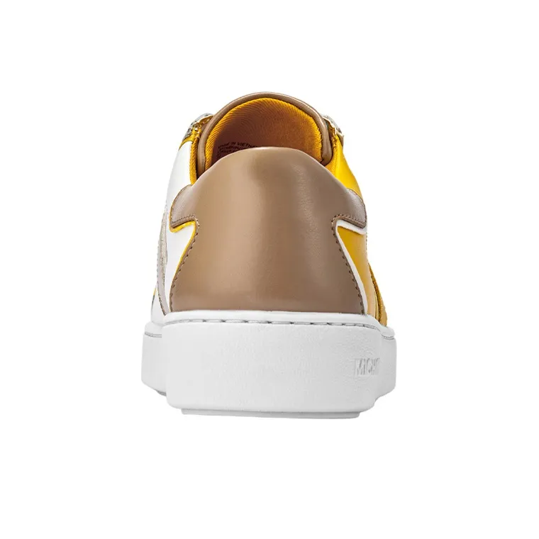 MICHAEL KORS Keaton Low-Top Stylish Skateboarding Shoes Women's Yellow-4