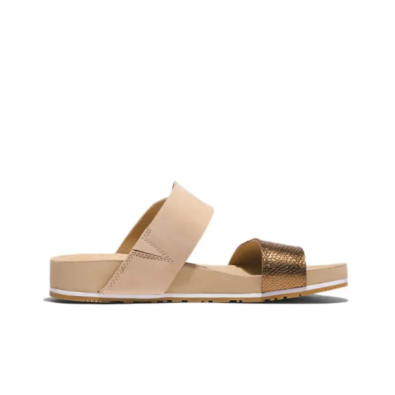 Timberland Malibu Waves Slide Slippers Women's Dusty Pink-1