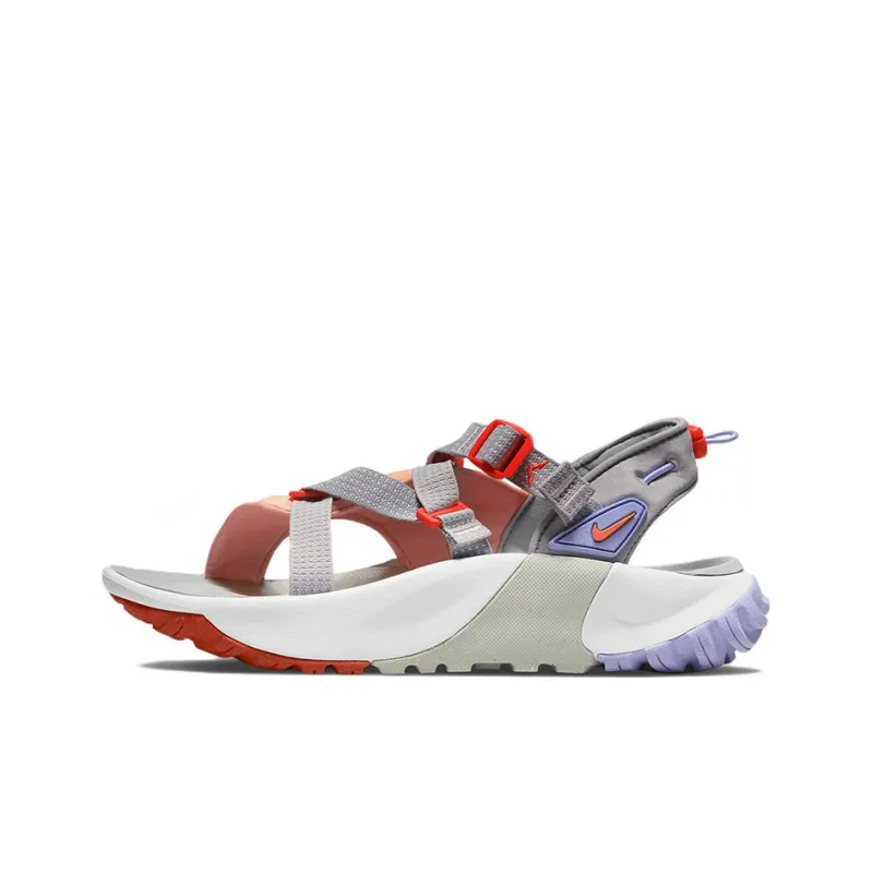 Nike Oneonta Sandal 'Flat Silver Arctic Orange' Women's-0