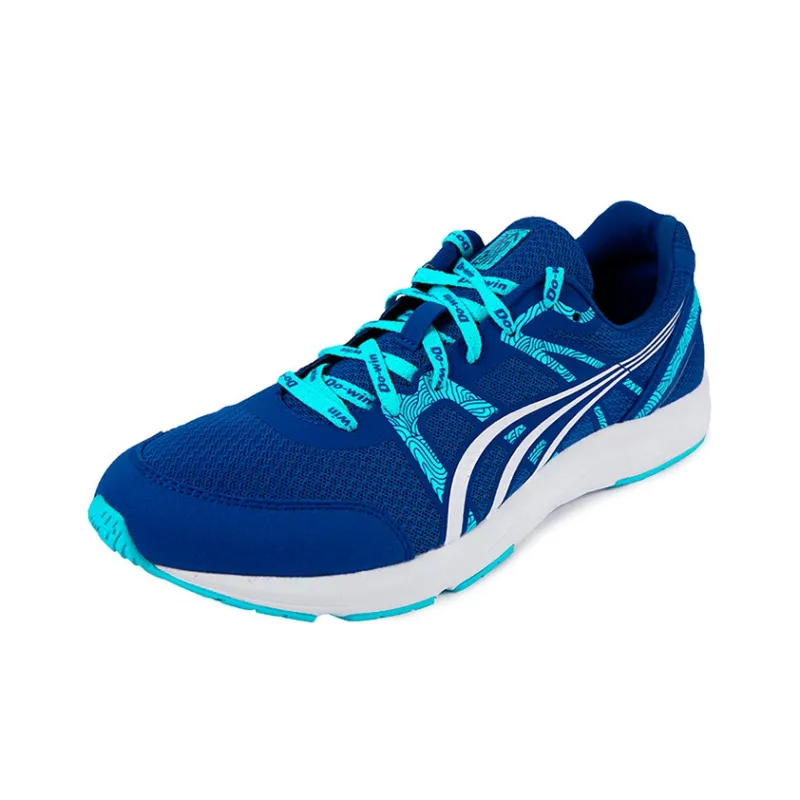 DO WIN Marathon Running Shoes Unisex Low Top Blue With White Lettering-2