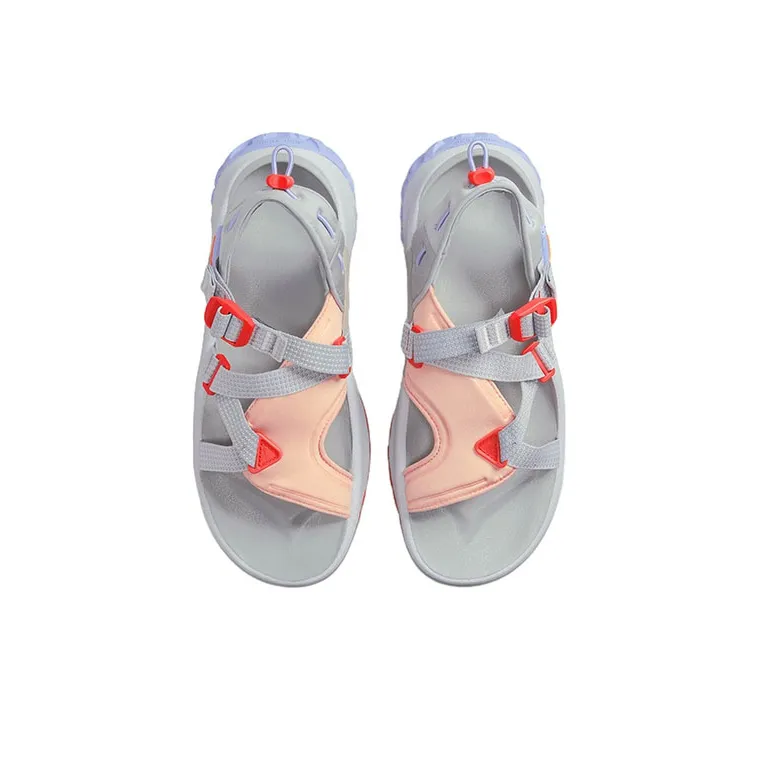 Nike Oneonta Sandal 'Flat Silver Arctic Orange' Women's-2