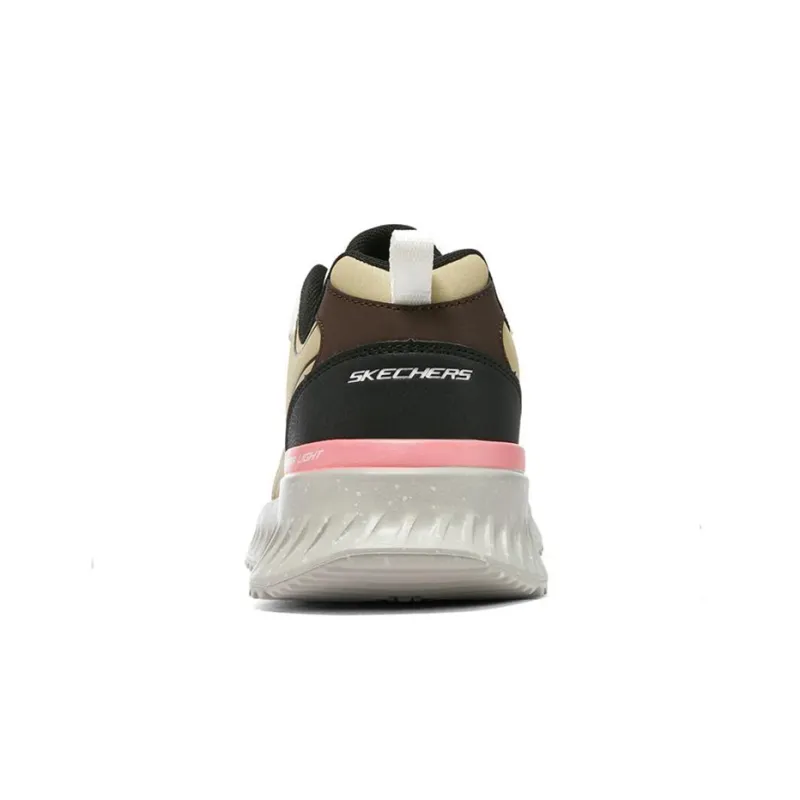 Skechers Matera 2.0 Cushioning Breathable Lightweight Low-Top Casual Shoes Men's White Khaki-3