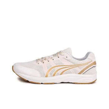 DO WIN Running Shoes Unisex Low Top White Gold