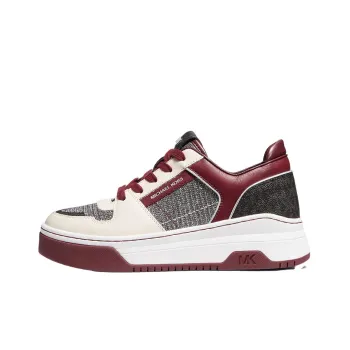 MICHAEL KORS Lexi Low-Top Stylish Skateboarding Shoes Women's Red