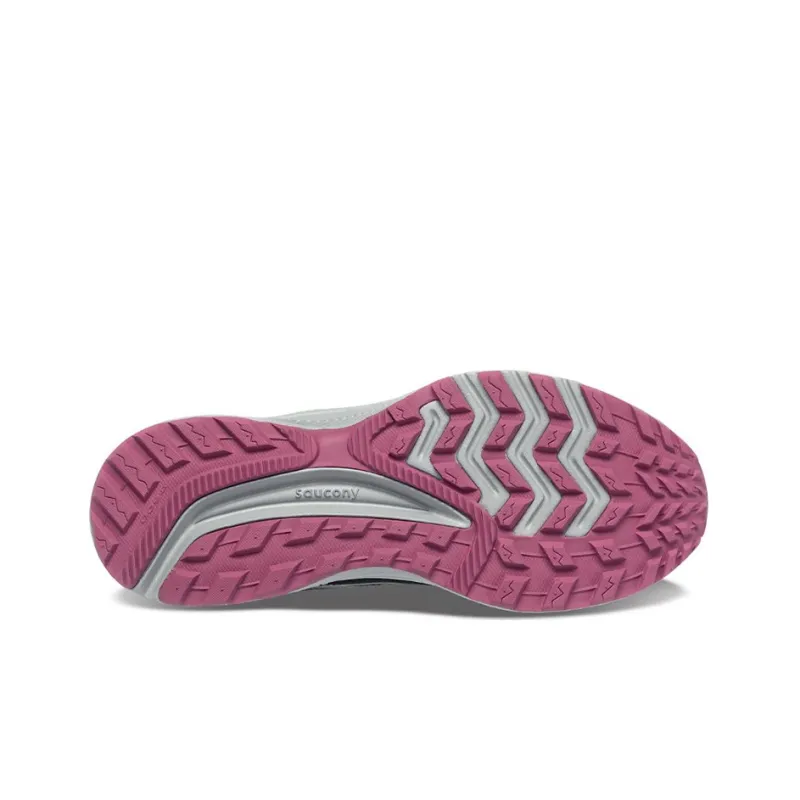 Saucony COHESION 15 Cushioned Anti-Slip And Wear-Resistant Lightweight Low-Top Running Shoes Women's Black Gray Color-3