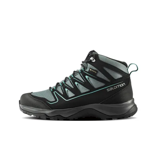 SALOMON Onis Wear-Resistant Mid-Top 2781346 Women's Black Blue