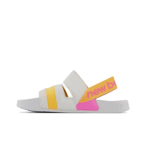 New Balance NB 202 Beach Sandals Women's Yellow/White/Pink