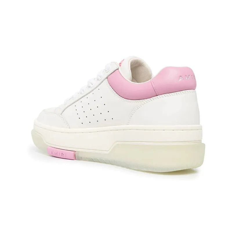 AMIRI Stadium Low Skateboard Shoes Women's Low-Top White-2