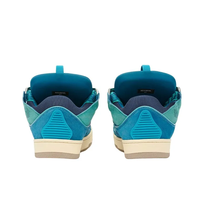 Lanvin Curb Curb Stylish Skateboarding Shoes Men's Blue-4