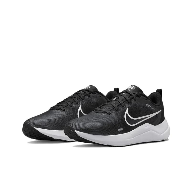 Nike Downshifter 12 Black White Women's-2