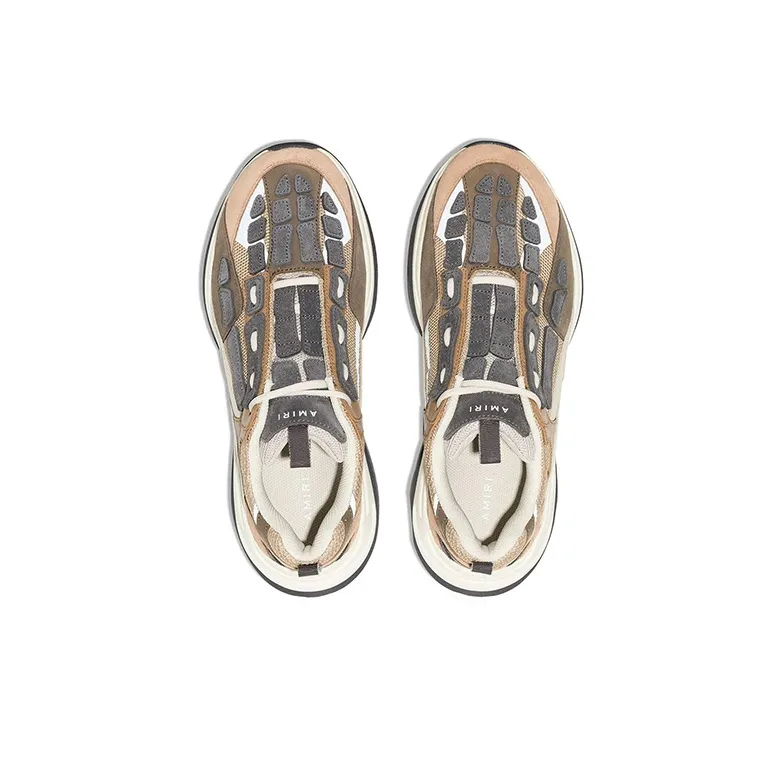 AMIRI Bone Runner Brown Multi-2