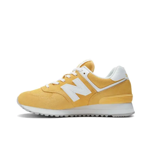 New Balance 574 Pastel Yellow White Women's