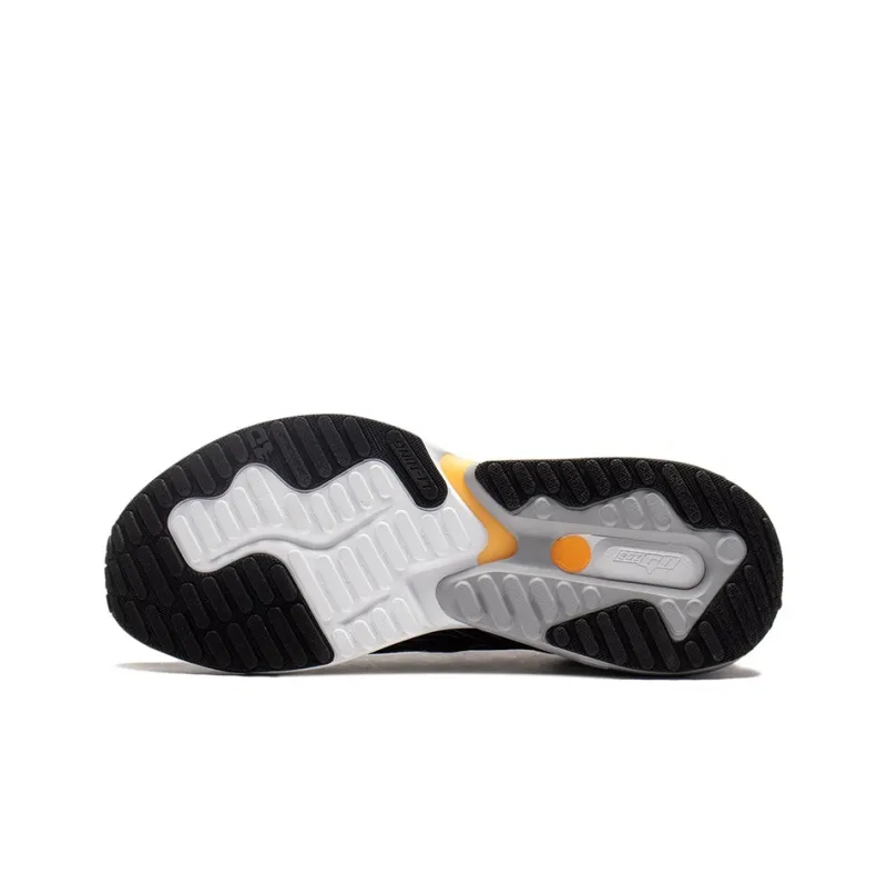 LiNing EazGo Cushioning, Slip Resistant, Abrasion Resistant, Breathable, Rebound Low Top Running Shoes Men's Black-3