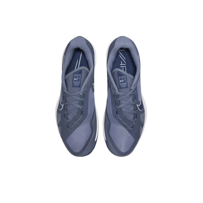 Nike Air Zoom Vapor Pro Court Cushioned Anti Slip And Wear Resistant Lightweight Low Top Tennis Shoes Men's Dark Blue-3