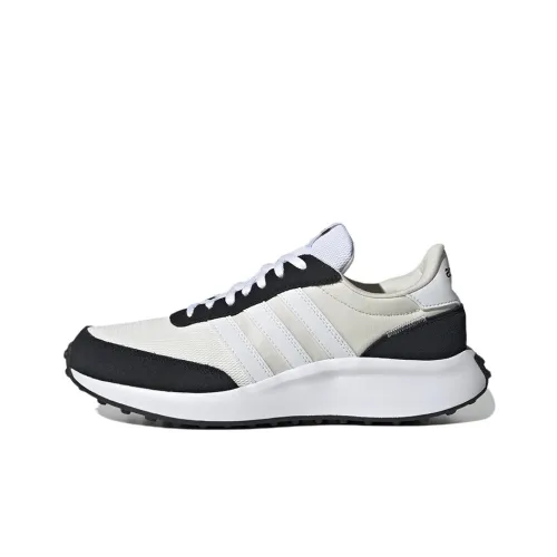 Adidas Neo Run 70S Casual Shoes Women's Low-Top Black/Beige/White