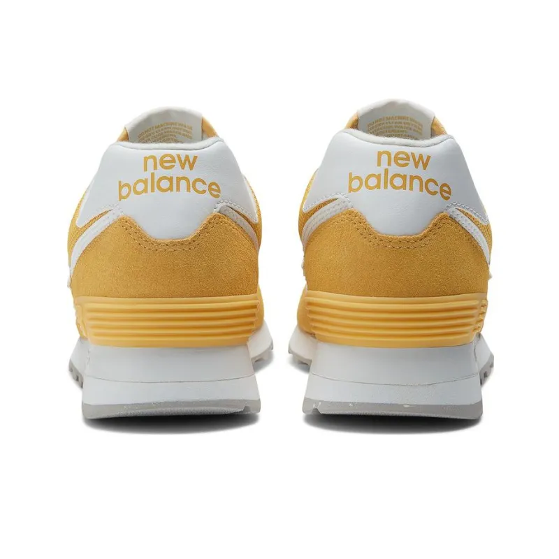 New Balance 574 Pastel Yellow White Women's-4
