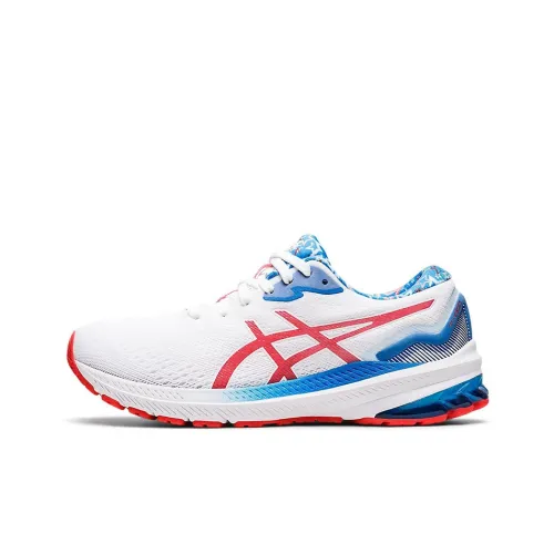 Asics Women's GT 1000 11 'White Electric Red'