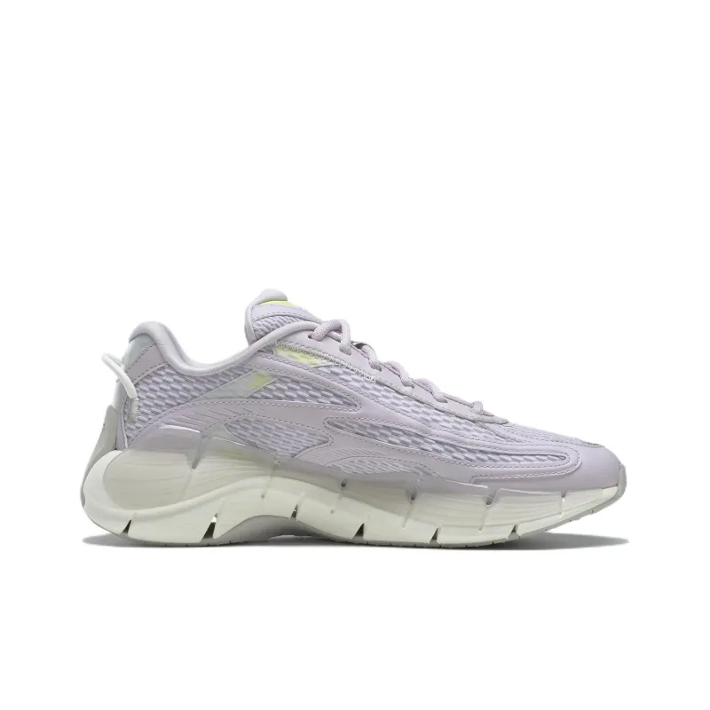 Reebok Zig Kinetica 2.5 Cushioning Anti-Slip Wear-Resistant Breathability Low-Top Running Shoes Women's Purple-1