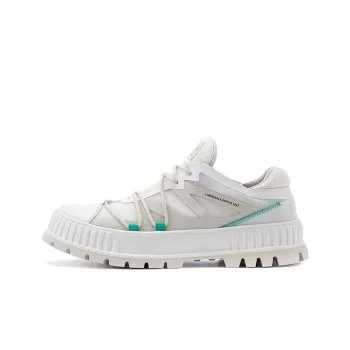 Palladium Casual Shoes Unisex Low Top Light White