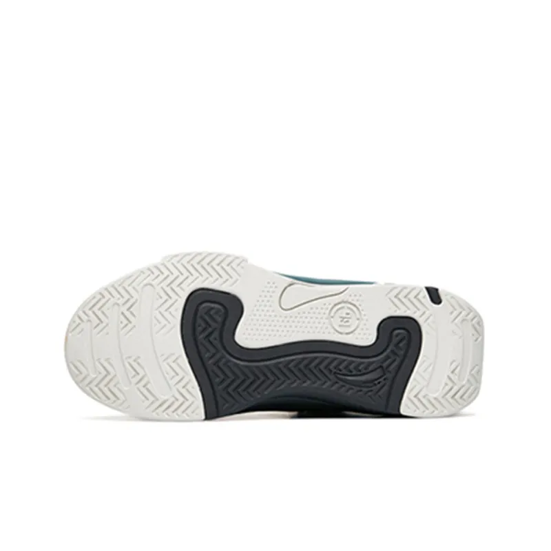 Anta G6 Soup Wear-Resistant Low-Top Sports Casual Shoes Men's Black Gray Blue-5
