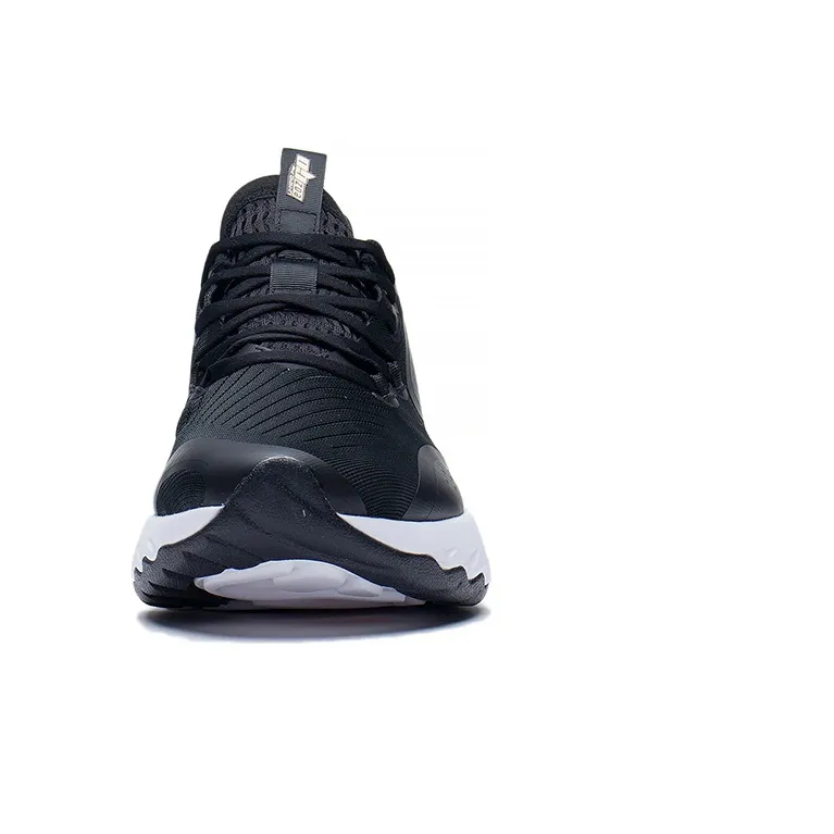LiNing EazGo Cushioning Low Top Running Shoes Men's Black Comfortable-4