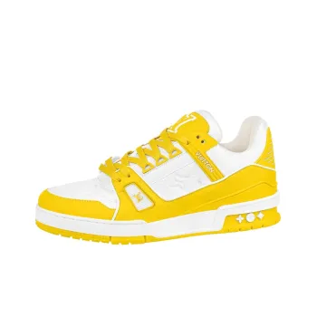LOUIS VUITTON Lv Trainer 'White Yellow'