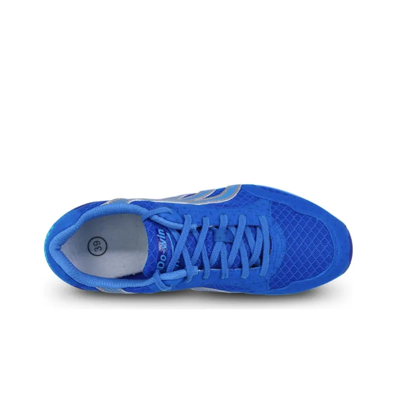 DO WIN Durable Breathable Low Top Running Shoes Unisex Blue-3