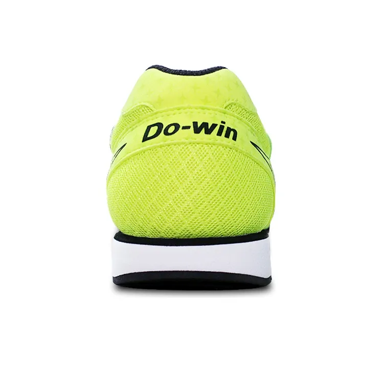 DO WIN Cushioned Slip Resistant Breathable Low Top Running Shoes Unisex Neon Green-2