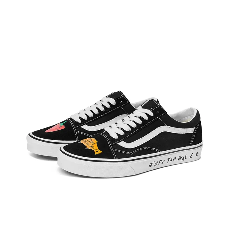 Vans Old Skool Classic Casual Skateboarding Shoes Series 275C Unisex Black-1