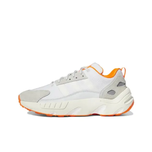 Adidas ZX 22 Boost Crystal White Solar Orange