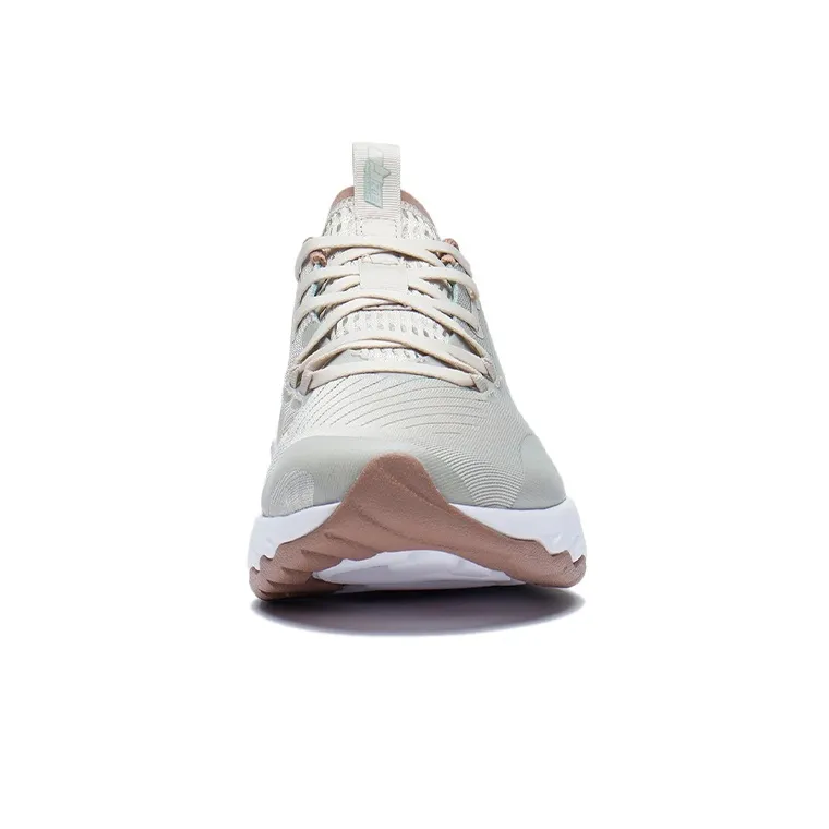 LiNing EazGo Cushioning Low Top Running Shoes Men's Oat Gray-4