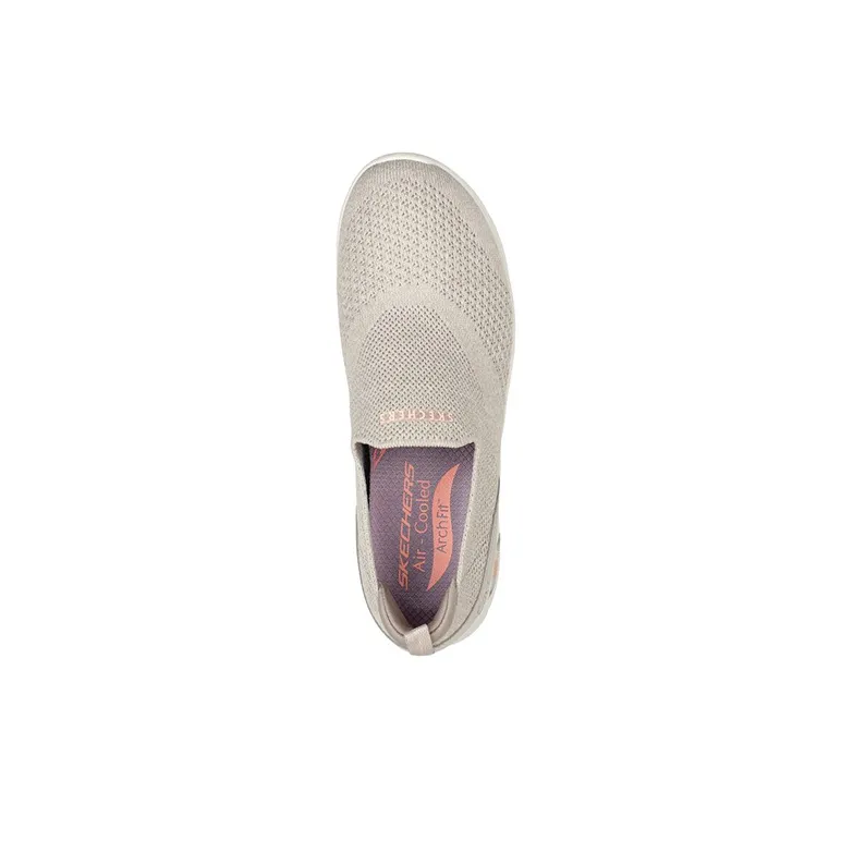 Skechers ARCH FIT REFINE Casual Shoes Women's Low Top Taupe-3
