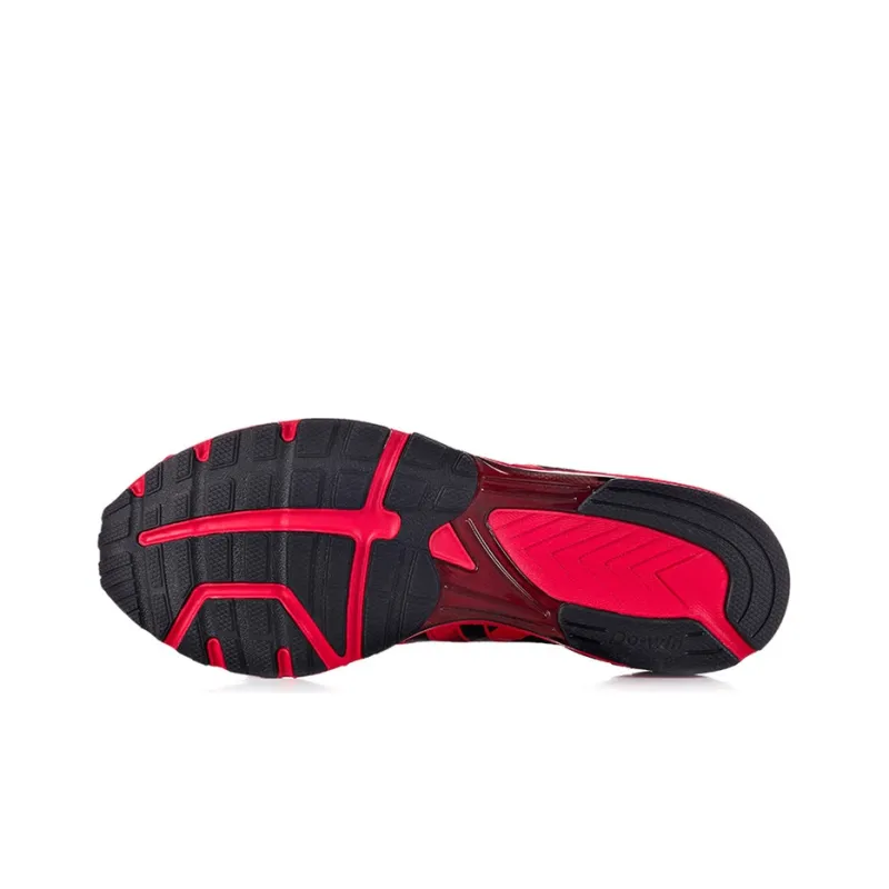 DO WIN War God Generation Low Top Running Shoes Unisex Red Black-4